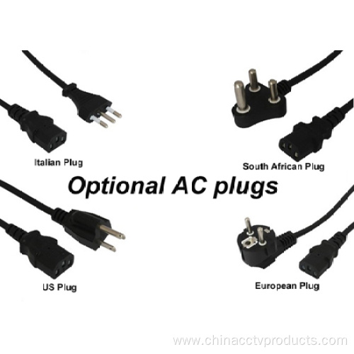 CCTV power supply with LED indication lights, 12V/10A